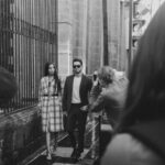 Celebrities - Photojournalists Photographing Couple Models on Street