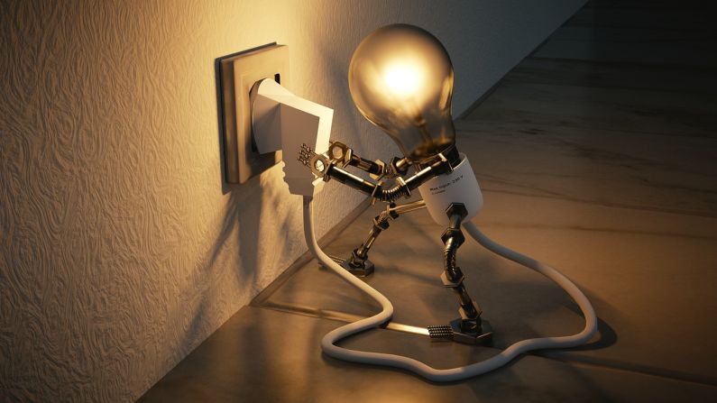 Motivation - lightbulb, idea, creativity