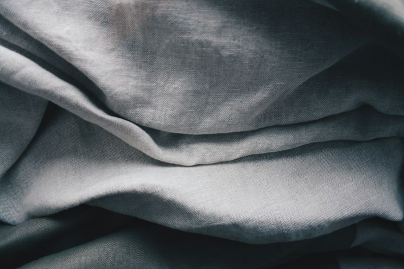 Fabric - grey linen