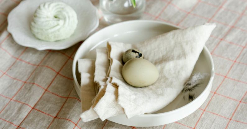 DIY Perfume - White Egg on White Ceramic Bowl