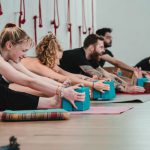 Yoga Retreats - Group Stretching on Mats